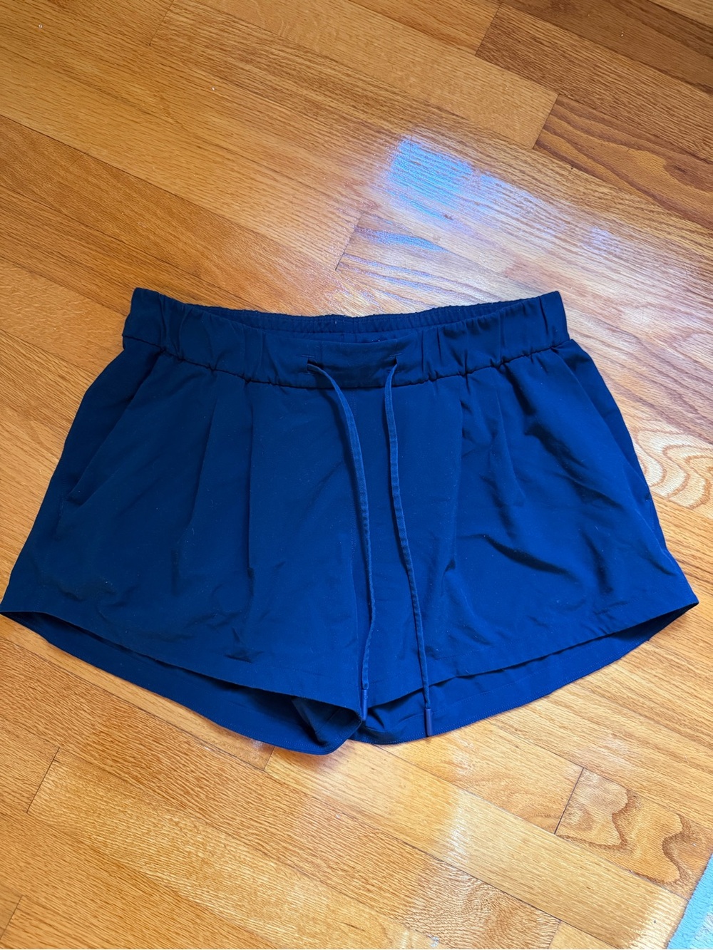 Women's Navy Pull-On Athletic Shorts